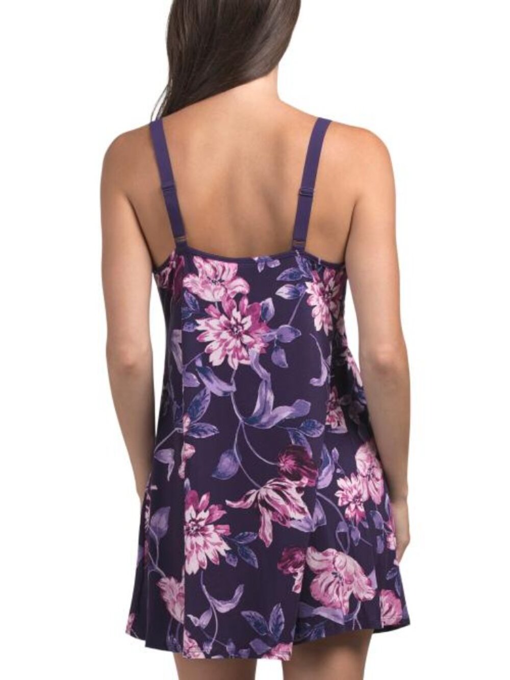 LINEA DONATELLA Jazlynn Lace Trim Floral Chemise - Picture 2 of 4